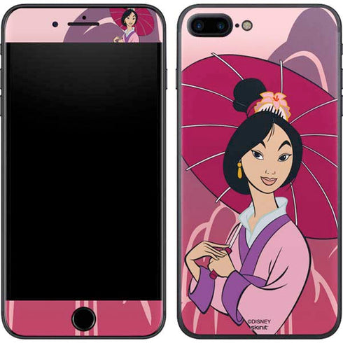 Disney Mulan with Umbrella iPhone 8 Plus Skin